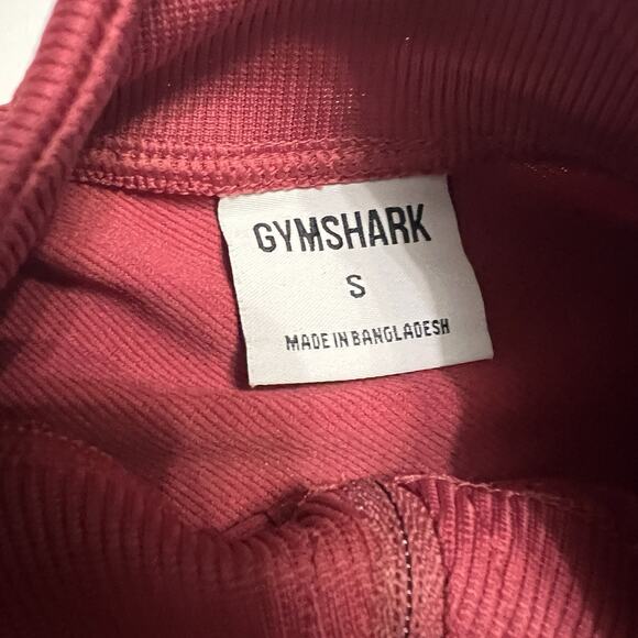 Gymshark Recess Track Top Size S Cream Cropped Zip Up Jacket Workout Fitness Gym - Picture 6 of 6